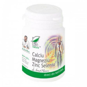 Calciu Magneziu Zinc Seleniu 150cps, 60cps si 30cps - MEDICA