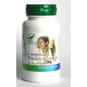 L-arginina si Tribulus Terrestris, 150cps, 60cps si 30cps - MEDICA