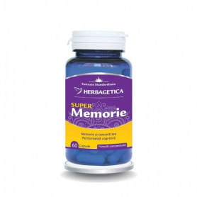 Super Memorie - Herbagetica - 60 capsule