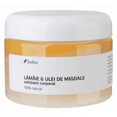 Exfoliant cu Lamaie si Ulei de migdale – 350ml - Sabio