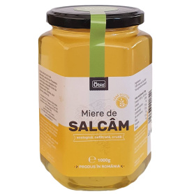 Miere de salcam, cruda, nefiltrata, eco-bio - Obio
