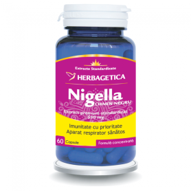 Nigella chimen negru, 120cps, 60cps si 30cps - Herbagetica