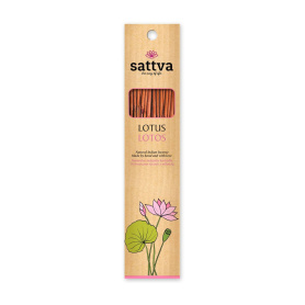 Betisoare parfumate naturale, indiene, Sattva Ayurveda - Lotus
