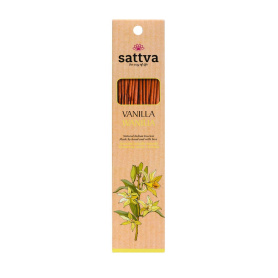 Betisoare parfumate naturale, indiene, Sattva Ayurveda - Vanilie