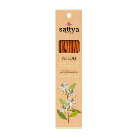 Betisoare parfumate naturale, indiene, Sattva Ayurveda - Neroli (Flori de portocala)