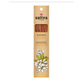 Betisoare parfumate naturale, indiene, Sattva Ayurveda - Flora (Sathya)