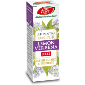 Ulei esential Lemon Verbena 100% pur, eco-bio 10 ml, Fares