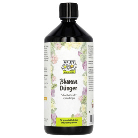 Fertilizant ecologic pentru flori, NPK 3-2.5-5, 1 litru - Aries