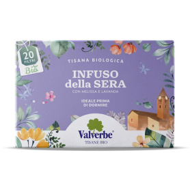 Ceai somn usor din roinita, busuioc si lavanda, eco-bio, 20 plicuri - Valverbe