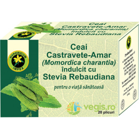 Ceai Momordica cu Stevia Rebaudiana 3g, 20 doze - Hypericum