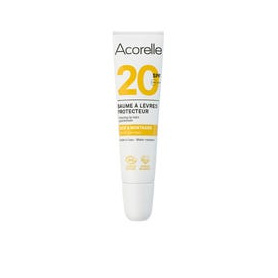 Balsam de buze protector cu SPF 20, ECO-BIO, 10 ml - Acorelle