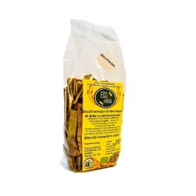 Biscuiti integrali cu seminte de dovleac, eco-bio, 150 g - EcoMania