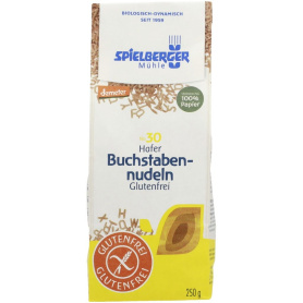Fidea pentru supa litere copii, fara gluten, eco-bio, 250 g - Spielberger