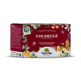 Ceai cu aroma de vin fiert, eco-bio, 20 plicuri, Valverbe