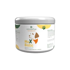 MaXbiotic Prebiotic Pulbere pentru Câini 250g - Greenbiom