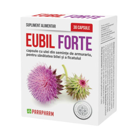Eubil Forte, sustine sanatatea ficatului, 30c capsule, Parapharm
