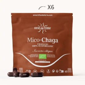 Mico-Chaga extract organic, 60 capsule vegetale,  Hifas da Terra, Hyperfarm