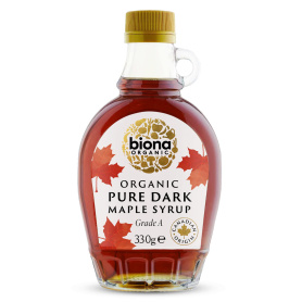 Sirop de artar grad A Dark, eco-bio, 330 g, Biona