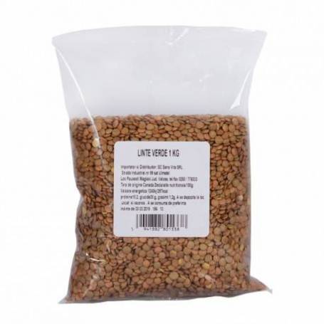 Linte verde integrala 1kg - SANOVITA