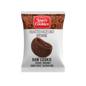 Biscuit cu cacao si alune prajite, eco-bio,  25 g, Leya's