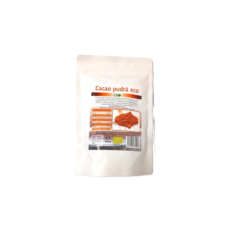 Cacao pudra Peru, eco-bio, 200 g, Deco Italia