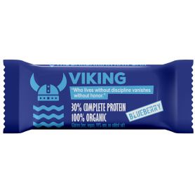 Baton proteic cu coacaze Viking, eco-bio, 50 g - The Barbarian