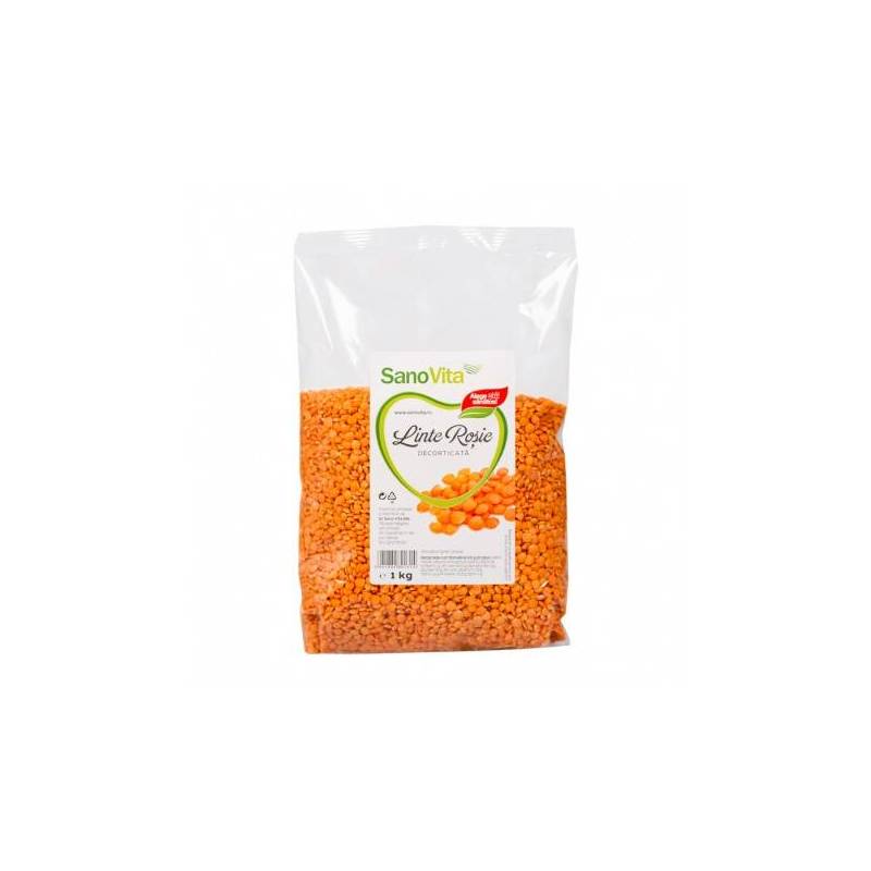 Linte rosie decorticata 750g - SANOVITA