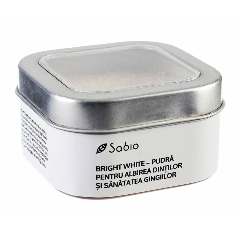 Pudra pentru albirea dintilor si sanatatea gingiilor – Bright White -