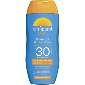 Lapte cu protectie solara SPF 30 si acid hialuronic, 200 ml - Elmiplant