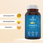 Omega-3, susține funcția normala a inimii, creierului si a vederii, 1000 mg, 60 capsule moi, Faunus Plant