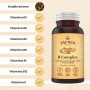 B Complex, sprijin pentru sistem nervos, energie si vitalitate, 30 capsule, Faunus Plant