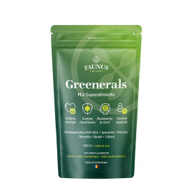 Greenerals, amestec de superalimente naturale pulbere, 300 g, Faunus Plant