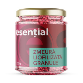 Zmeura liofilizata granule, eco-bio, 25 g, Esential