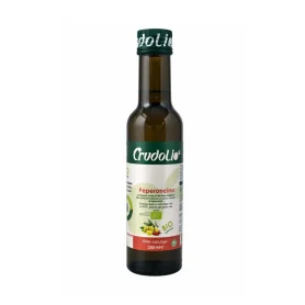 Ulei de masline extravirgin aromatizat cu chilli, eco-bio,  250 ml, Crudolio