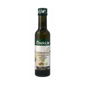 Ulei de masline extravirgin aromatizat cu trufe albe, eco-bio, 250 ml, Crudolio