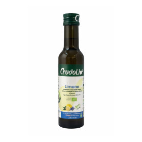 Ulei de in aromatizat cu lamaie, eco-bio, 250 ml,  Crudolio