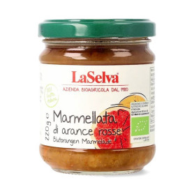 Marmelada de portocale rosii, eco-bio, 220 g, LaSelva