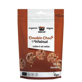 Cookie cu ciocolata si nuci, fara gluten, 100 g, Kookie Cat