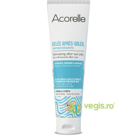 Gel racoritor dupa expunere la soare cu extract de aloe vera si menta,  200 ml - Acorelle
