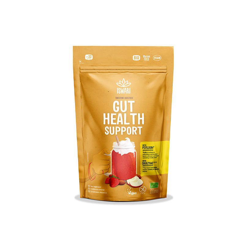 Smoothie Booster pentru sanatatea intestinala,  eco-bio, 100 g, Iswari