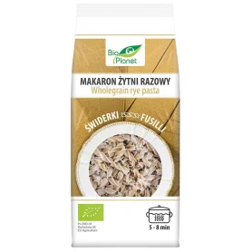 Fusilli din secara integrala, eco-bio, 400 g - Bio Planet