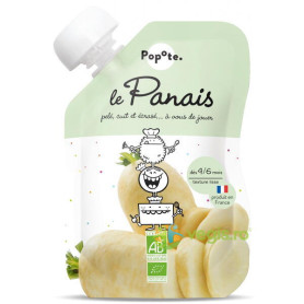 Piure cu 78 % pastarnac, + 4/6 luni, eco-bio, 120 g, Popote
