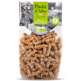 Paste fusilli din orez si quinoa, fara gluten, eco-bio, 250 g, Pasta d'Alba