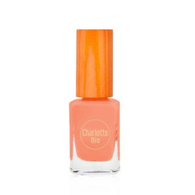 Lac de unghii vegan, Peach, eco-bio, 10 ml, Charlotte Bio