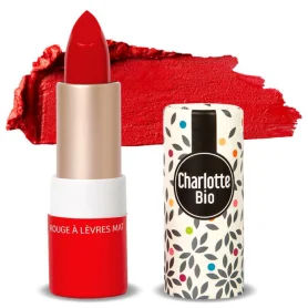 Ruj mat Vrai Rouge, 3.5 g, Charlotte Bio