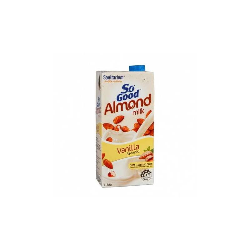 Lapte vegetal migdale cu vanilie 1L - SANOVITA
