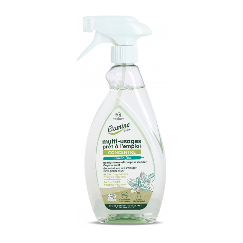 Spray pentru suprafete, multifunctional, fara clatire, parfum menta, 500 ml, Etamine du Lys