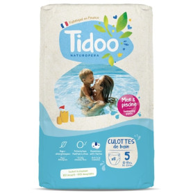 Scutece chilotel de baie, hipoalergenice, 12-18 kg, marimea 5, 11 bucati, Tidoo