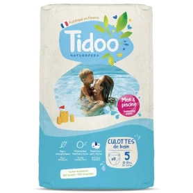 Scutece chilotel de baie, hipoalergenice, 12-18 kg, marimea 5, 11 bucati, Tidoo