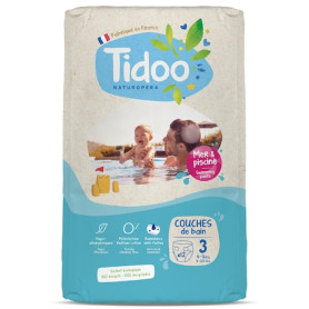 Scutece de baie, hipoalergenice, marimea 3, 4-9 kg, 12 bucati, Tidoo
